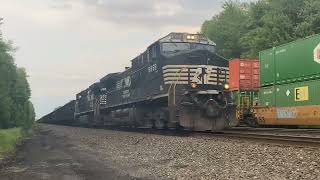 NS 511 hauls passed lily PA at carneys crossing 24