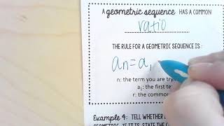 Arithmetic & Geometric Sequences