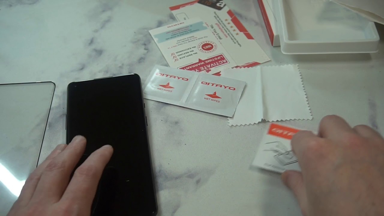 Qitayo Tempered Glass Screen Protector For OnePlus 8 Pro Review YouTube