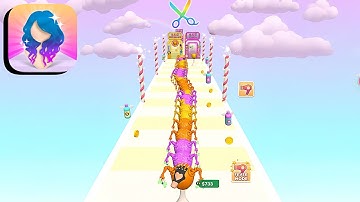 Wig Maker ​- All Levels Gameplay Android,ios (Part 64)