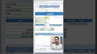 I Made This Invoice in 30 Seconds Using AI 😳 (Excel Trick)