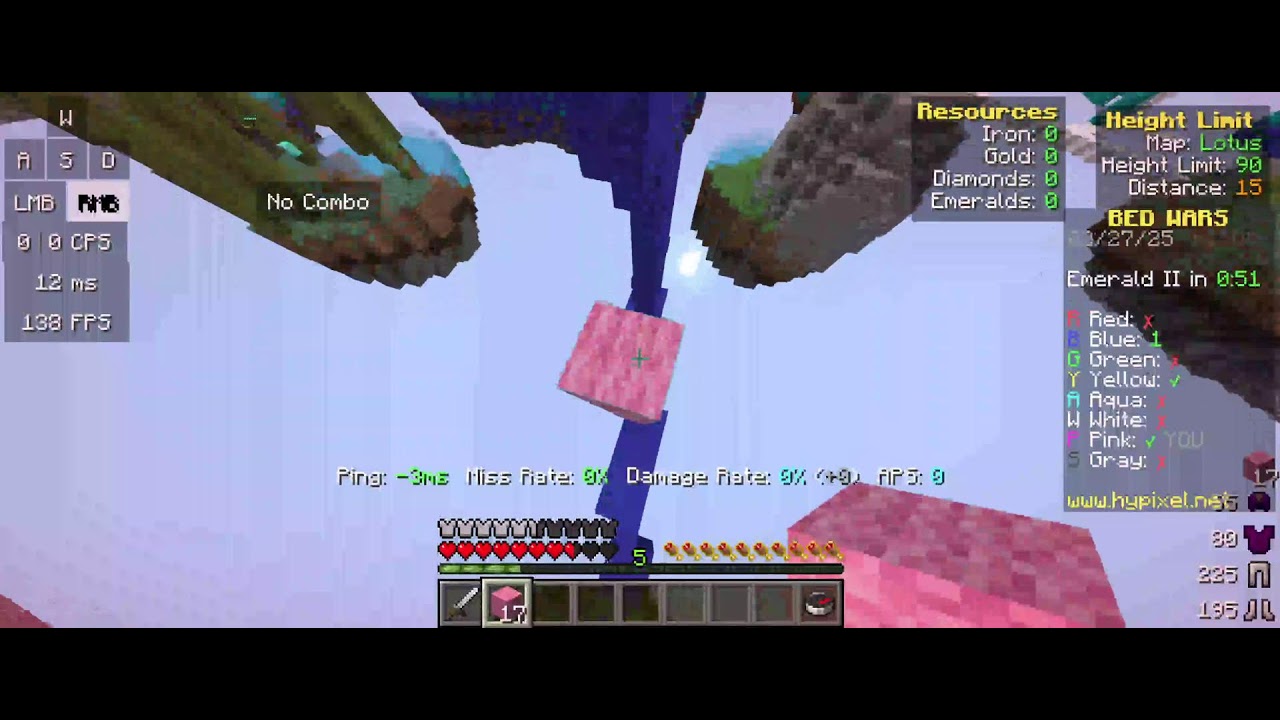 Minecraft High pixel bed wars - YouTube