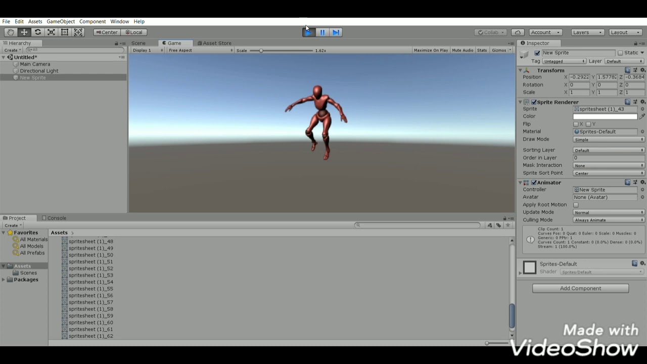 unity effects and animation - YouTube