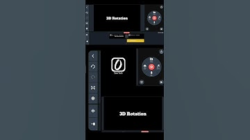 3D Rotate Text Animation with Kinemaster || 3D Flip transition in Kinemaster #ytshorts #kinemaster