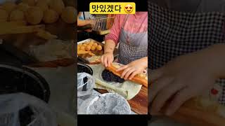 길거리 맛집 맛있겠지? 하나줄까?🤣 #로드푸드 #Roadfood #Streetfood