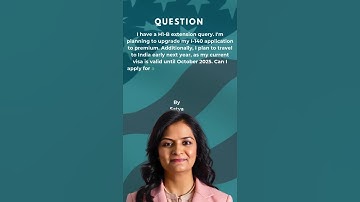 H1B Extension & I-140 Premium: Can You Travel & Get Stamped? (Expert Answers)