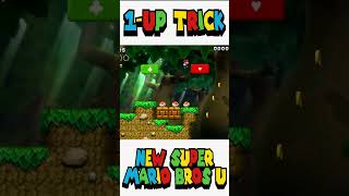 1-UP Trick N23 You Never Knew! Secret |  New Super Mario Bros U #Mario #1UP #Nintendo