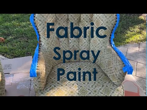 DIY | Fabric Spray Paint