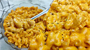 No Bake Macaroni and Cheese - 4 Ingredient Mac N Cheese Recipe