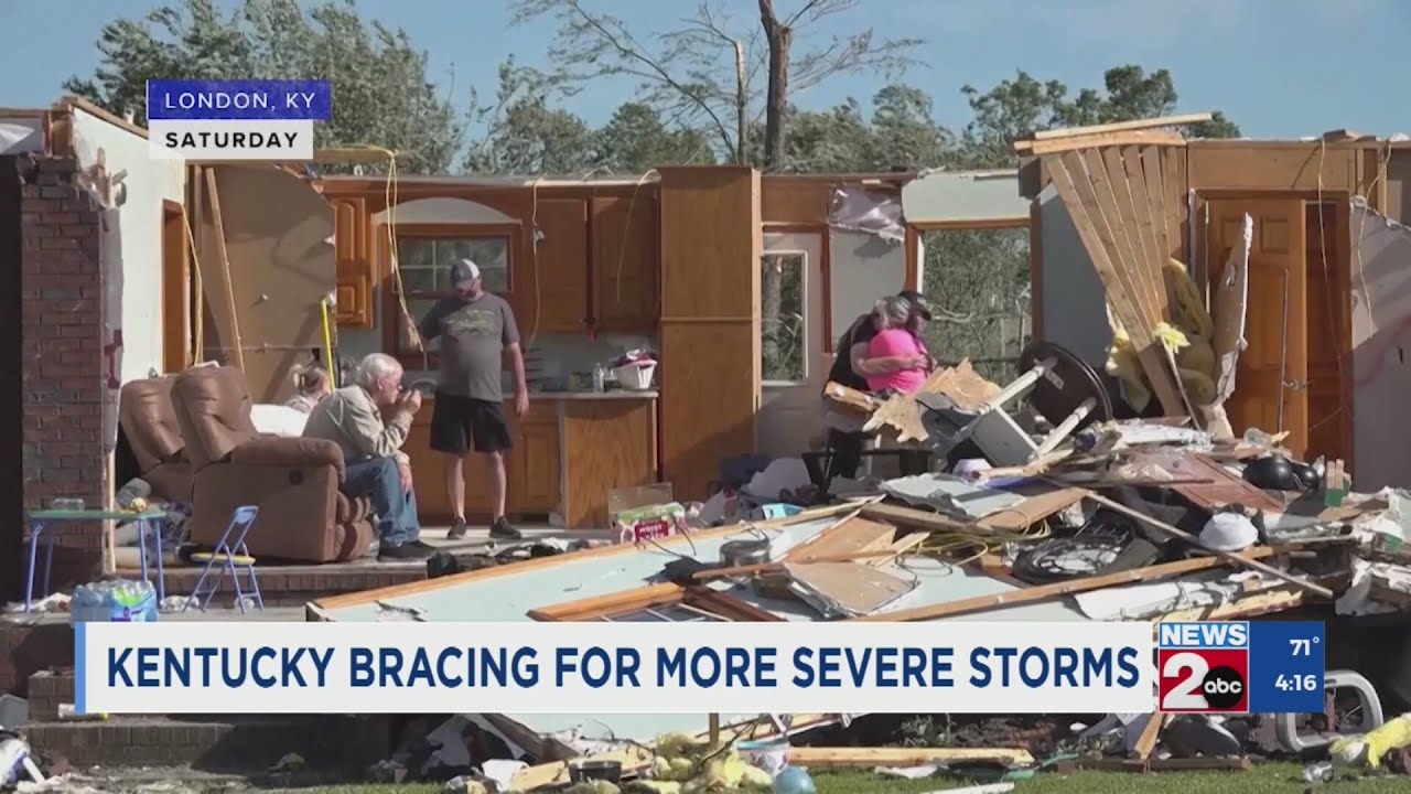 Kentucky braces for more severe storms - YouTube