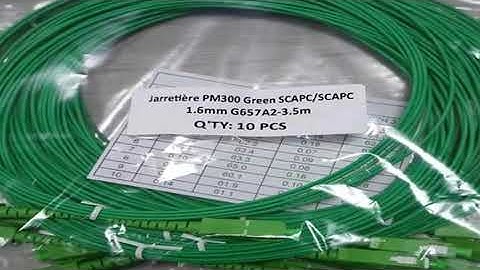 HOT Customized 50/100 PCS SC/APC-SC/APC Single Mode G657A2 Simplex Core 1.6mm Diameter Fiber Optic P