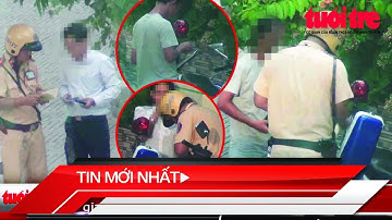 Tin mới nhất | CSGT phạt gì ở giao lộ Hoàng Minh Giám – Hồng Hà?