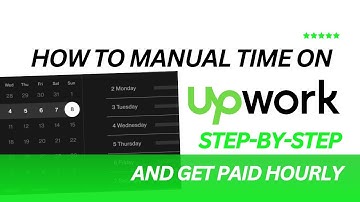 How to add manual time on Upwork contracts or jobs  ( A Step By Step Guide)