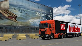 ETS2 v1.54 | Greece DLC Driving Scania S540 XT | RTX 3090 in 2025 Test