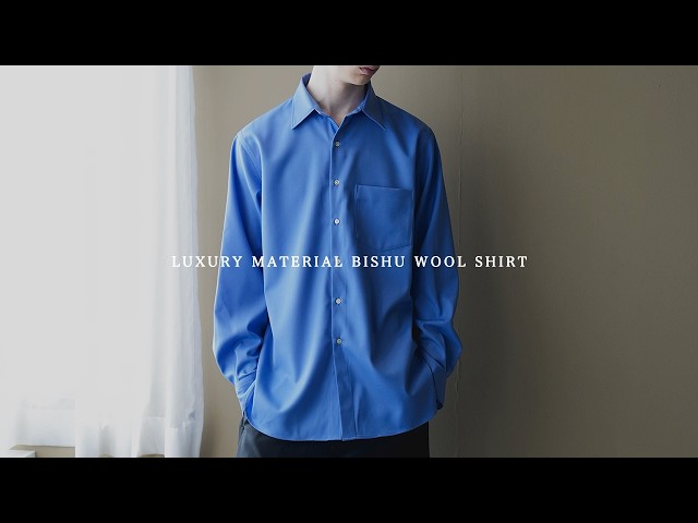 CTHY Super140’s BISHU WOOL 2026.04.10. Fri. Release｜LUXURY MATERIAL BISHU WOOL SHIRT - YouTube