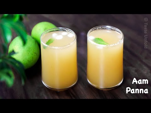 Aam ka Panna | कैरी का पना । Green Mango Panha । Mango Drink Recipe | Taste Unfold