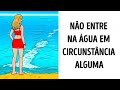 Como Evitar Alguns Perigos Óbvios que Esperam por Nós na Praia