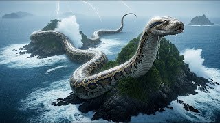 Part 41- A Girl Alone Surviving In The Forest Across The Sea The Chase Of The Giant Snake