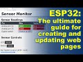 ESP32 Web page creating and updating