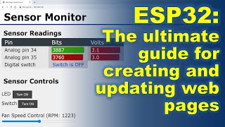 ESP32 Web page creating and updating by Kris Kasprzak 122,212 views 2 years ago 32 minutes