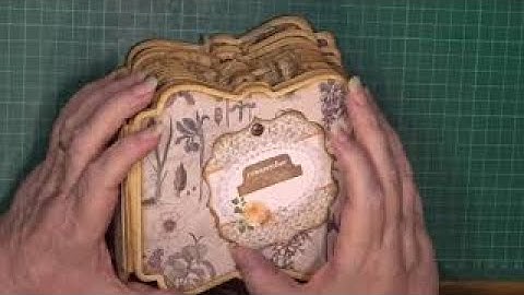 Memory Book Tutorial Base Creator Die Set part 13