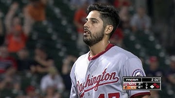 WSH@BAL: Gonzalez fans seven in 6 2/3 frames