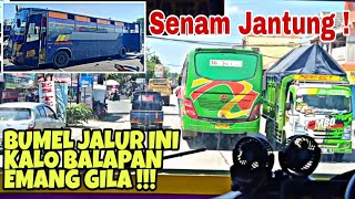 Senam Jantung ❗ Bumel Jalur Ini Kalo Balapan Emang Gila ❗| trip RODA TRANS BERSEMI ' Mawar Biru '