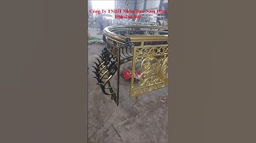 Lan can nhôm đúc giá tốt cho nhà phố và biệt thự hiện đại