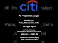 Programmer Analyst Recruitment #freshers #graduate #freshersjobs #job #techjobs #experience #hiring