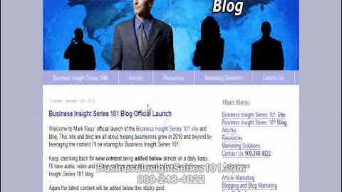 Business Insight Series 101 Welcome Video BusinessInsightSeries