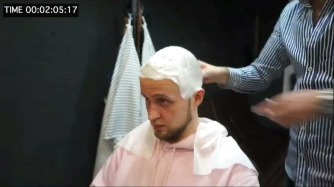 straight razor head shave YouTube