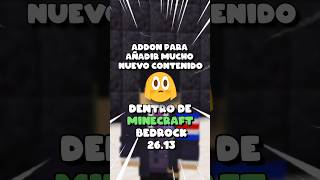 ADDONS EPICOS PARA MINECRAFT || TerraNova Addon #minecraft #shorts #mcpedl #addons