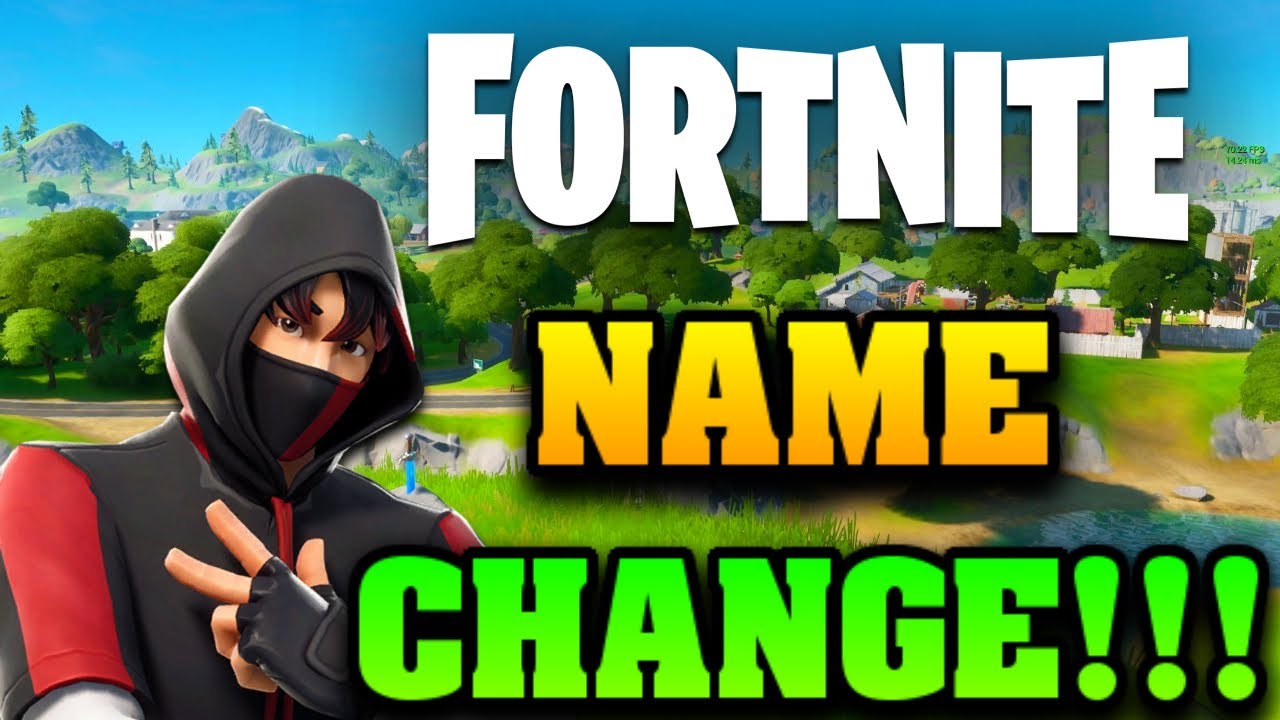 Fortnite How To Change Your Name? Fortnite Name Change!!! YouTube