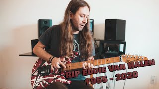 RIP Eddie Van Halen - Dance the Night Away guitar cover