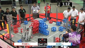 2015 VEXU Q126 - PVME1 vs AGM1 - 40 to 14-Division Div-VEX U-VEX Worlds 2015