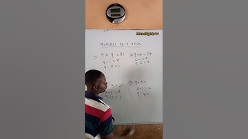 Multiples of 9 Trick #mathtrick #viralvideo #menalightstv
