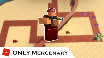 How far can You go with ONLY Mercenary? | Tower Battles [ROBLOX]