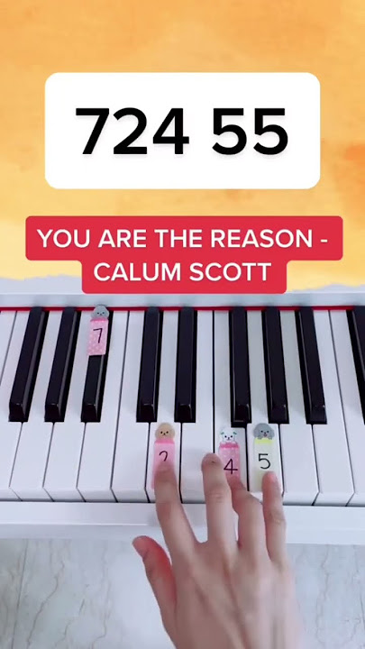 You Are The Reason - Calum Scott (Piano Tutorial) #youarethereason #calumscott #easypianotutorial
