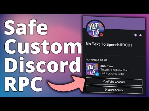 Custom Rich Discord Presence without BetterDiscord