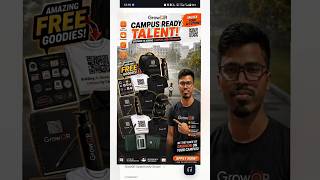 GrowQR Campus Ambassador Program 2026 | Free Goodies 🎁 &amp; Internship Opportunities #growqr
