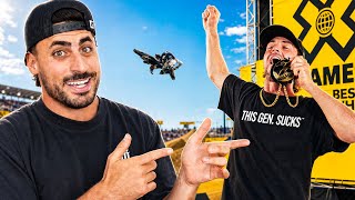 I SPONSORED AN XGAMES RIDER! - VLOG #103
