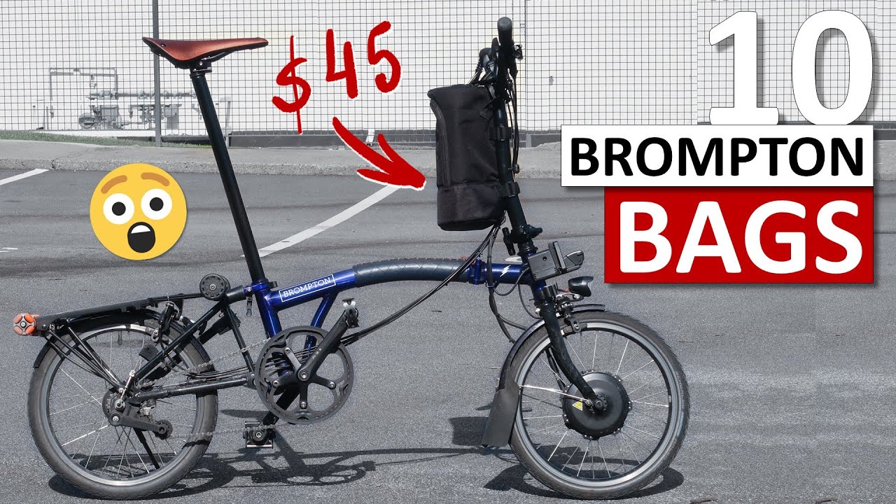 ShaneCycles.com – Carrying luggage on a Brompton folding bike