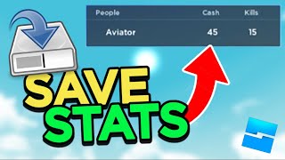 How to Make a SAVING LEADERBOARD in ROBLOX Studio!