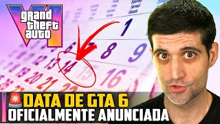 🚨DATA DE GTA 6 OFICIALMENTE ANUNCIADA🚨