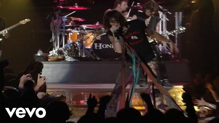 Walk This Way Live version - Live performance video thumbnail