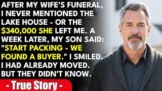After My Wife's Funeral, I Never Told My Son About the Lake House She Left Me. Glad I Stayed Silent