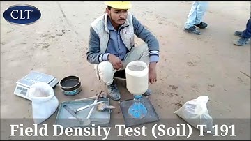 Field Density Test, FDT (Soil) AASHTO T-191 | Adnan Khan | Urdu Hindi.