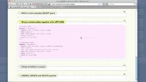 Using MySQL in Drupal, Part 2
