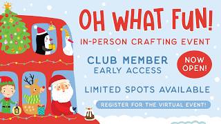 Oh What Fun 2026 | Holiday Cardmaking Event in Phoenix AZ + Virtual Option