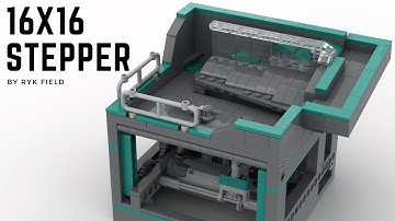 Lego GBC Module - 16x16 Stepper (dgb/dark turquoise)